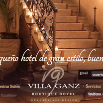 Solution: expert hospitality l cms<br />
Client:  Villa Ganz<br />
Location: Guadalajara, Jalisco l 2012